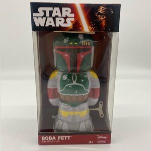 Disney Star Wars Boba Fett Tin Wind-Up